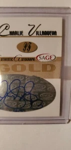 2005 Sage Gold Charlie Villanueva Autographed Rookie Card #26/60 - Picture 1 of 7
