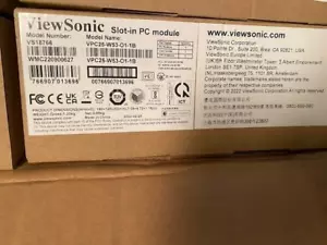 ViewSonic VPC25-W53-O1-1B Modulo PC Slot-in (NUOVO) - Foto 1 di 1