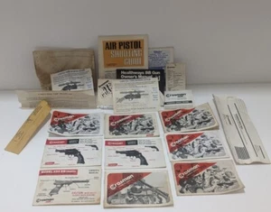 Vintage Crosman BB Gun Pellet Gun Owners Manual Lot And Various Paperwork 1970s - Picture 1 of 6