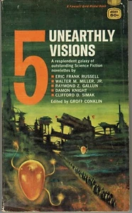 Gold Medal 1868 - 5 Unearthly Visions edited by Groff Conklin - Picture 1 of 1