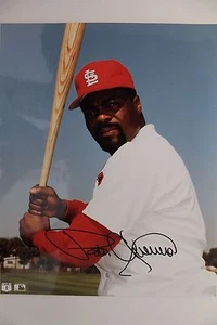 Pedro Guerrero St Louis Cardinals Autographed 8x10 MLB Signed Photo 17C - Picture 1 of 2