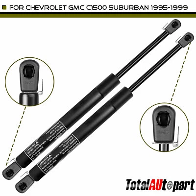 2x Soportes de elevación puntales para ventana trasera Chevrolet GMC C1500 Suburban 1994-1999 Foto 1 de 4