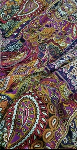 Nueva con etiquetas Falda Boho Vintage Lularoe XXS Lucy Púrpura Oliva Caléndula Cachemira ¡GoRgEoUs! - Imagen 1 de 10