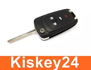 4Tasten Replacement Folding Key Housing for Vauxhall Chevrolet Deawoo Panic - Picture 1 of 2