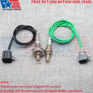 2pcs Oxygen O2 Sensor For 2009-2013 Mazda 6 2.5L L4 Upstream+Downstream USA - Picture 1 of 21