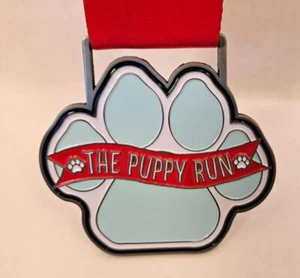 FitFam The Puppy Run Race Medal #516 - Picture 1 of 3