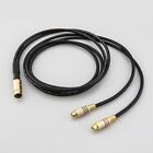 1ft 5 Pin DIN Stereo Audio Adaptor Cable to 2 RCA Phono Sockets B&O Naim Quad