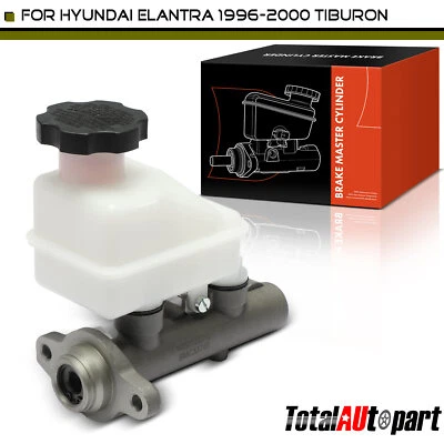 Brake Master Cylinder w/ Reservoir for Hyundai Elantra 96-00 Tiburon 1997-2001 - Image 1 of 4