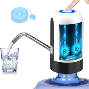 Water Bottle Pump 5 Gallon Water Bottle Dispenser USB Charging Automatic Drinkin - Picture 1 of 11