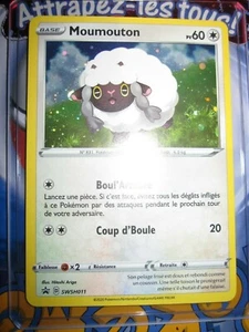 POKEMON NEUF PROMO MOUMOUTON SWSH011 FRENCH N/MINT HOLO EPEE BOUCLIER FRANCAIS - Picture 1 of 7