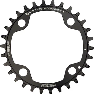 Wolf Tooth 94 BCD Chainring - 30t, 94 BCD, 4-Bolt, Drop-Stop A, For SRAM Cranks, - Picture 1 of 1