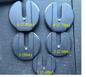 SERIES 1 ONLY- Bowflex Nautilus SelectTech 552 Dumbbell Replacement Plate Weight - Picture 1 of 4