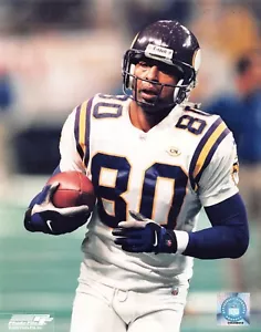 Cris Carter Minnesota Vikings 8x10 NFL Foto #3 - Bild 1 von 2