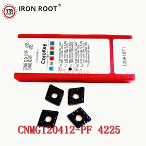 10P CNMG120412-PF 4225 CNMG434 CNC Lathe Tool Carbide Insert for Steel - Picture 1 of 6