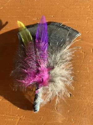 Plumas para Derbys Fedoras Sombrero de Vaquero Accesorios Sillín Árabe Horse Show  Foto 1 de 2