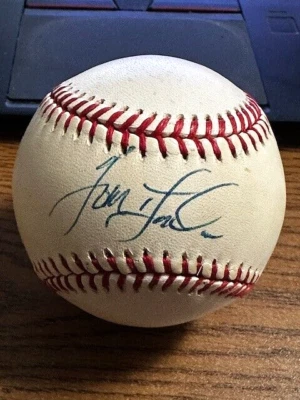 BOLA DE BEISEBOL OAL AUTOGRAFADA ASSINADA POR TOM GORDON 9!  Red Sox, Royals, Yankees!! - Imagem 1 de 2