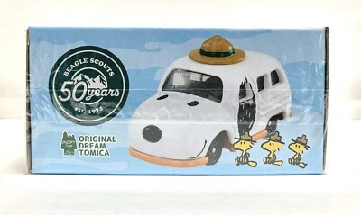 Takara Tomy / Dream Tomica Peanuts Gang BEAGLE SCOUTS 50th / Snoopy Town Limited - Image 1 of 4