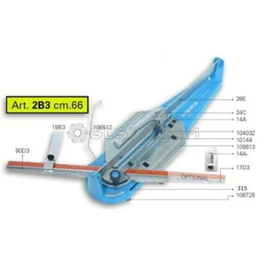SPARE PARTS AND ACCESSOIRES FOR TILE CUTTER SIGMA 2B3 - Picture 1 of 11