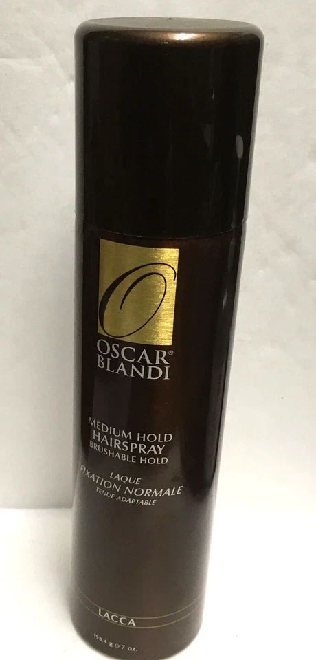 Oscar Blandi Lacca Medium Hold Hairspray Unisex - 7 oz made in USA New!! - Image 1 of 2
