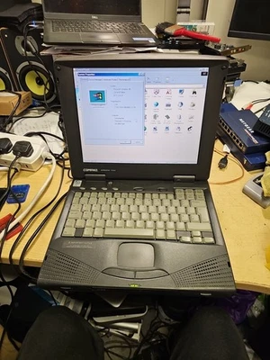 Compaq Armada 1700 Vintage Laptop Pentium II,64MB RAM-Not Fully Tested.  - Image 1 of 4