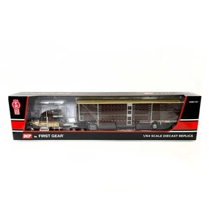 1/64 DCP Tan/Brown Kenworth W990 with Wilson Silverstar Livestock Trailer - Picture 1 of 1