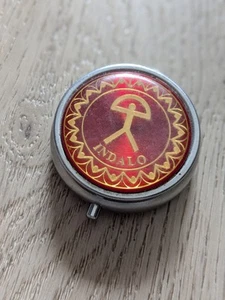 Antique Indalo Pill Box - Picture 1 of 4