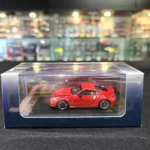 Fuji 1/64 Nissan Nismo Fairlady Z 370z (Z34) Red - Diecast Opening Hood - Picture 1 of 2