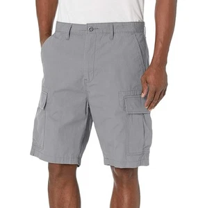 Levi's Men's Casual Multi Pocket Grey Cotton Cargo Shorts 34 - Picture 1 of 3