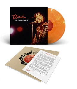 Waylon Jennings Songbird Album Orange Colored Vinyl LP Record SEALED 1 of 1000 - Picture 1 of 1