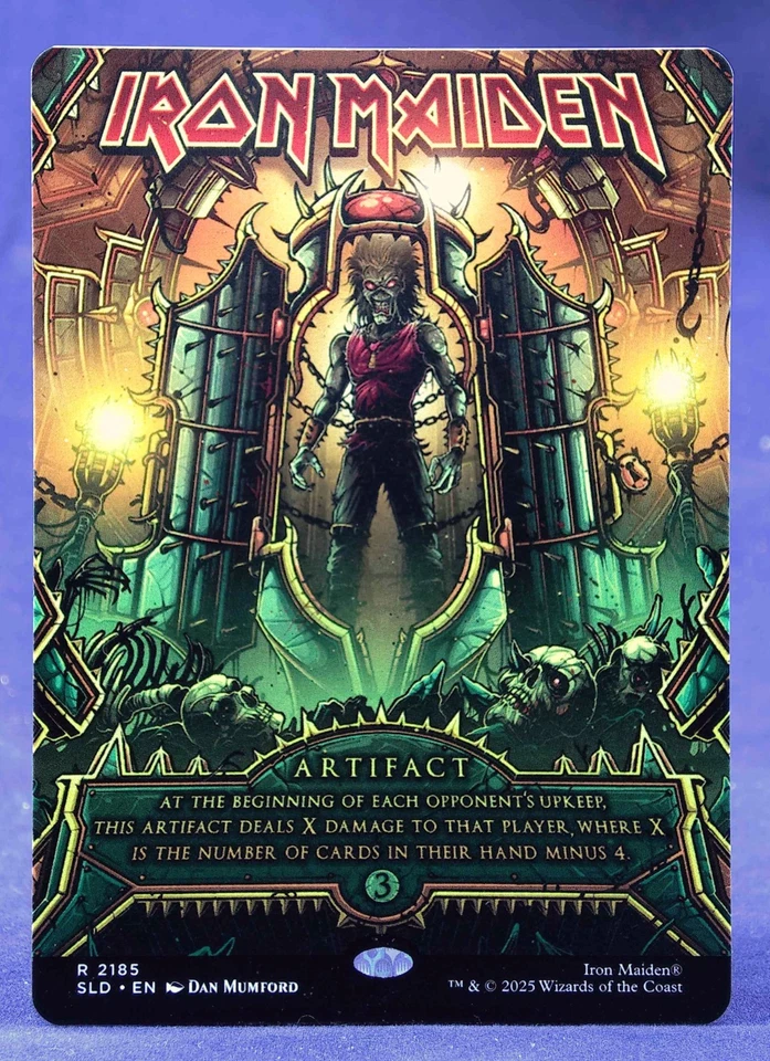 Iron Maiden - MTG - Iron Maiden: Eddie Unchained - Secret Lair SLD - NM - Image 1 of 2