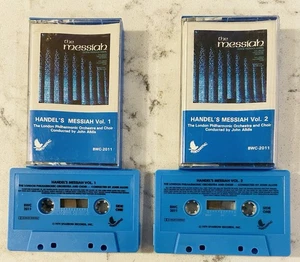 Handel's Messiah Vol 1 & 2 Cassette 1979 Sparrow Records  - Picture 1 of 2