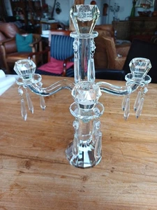 Villeroy & Boch Kristalleuchter, ein Arm abgebrochen und fehlt - Bild 1 von 11