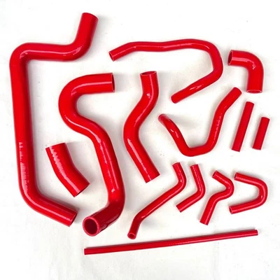 Red For North America Ford Ranger 2.3L 4Cyl 1989-1992 Silicone Radiator Hose Foto 1 de 2