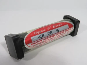 Clippard SSR-08-1/2 Single-Acting Cylinder 1/2" Bore 1/2" Stroke USED - Picture 1 of 5