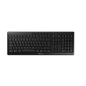 CHERRY STREAM KEYBOARD, Wired Keyboard, Spanish Layout (QWERTY), Whisper-Quiet K - Picture 1 of 6