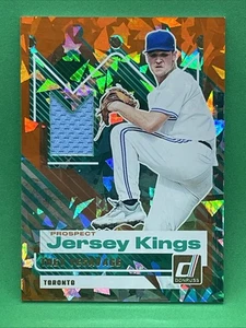 2025 Donruss Baseball Trey Yesavage arancione maglia ghiaccio incrinato Kings - #PJK-TY - Foto 1 di 2