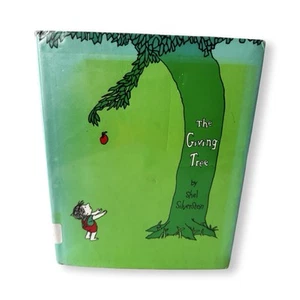 Giving Tree 1964 1st Library Ed Harpercrest HC DJ Mylar Shel Silverstein VGUC - Picture 1 of 9