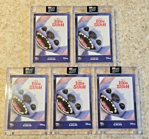5 LOT - 2025 Disney Topps NOW Lilo & Stitch Card (5 TOTAL) - Picture 1 of 1