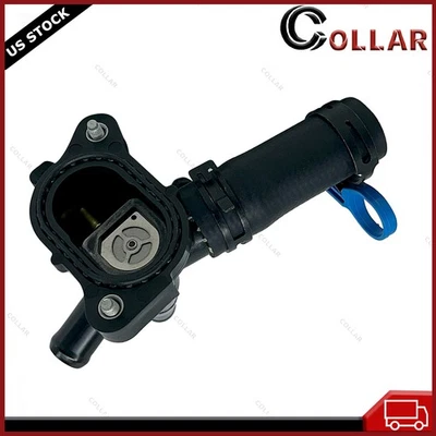 Engine Coolant Water Outlet For Chevy Traverse Impala Malibu Buick Regal GMC - Image 1 of 4