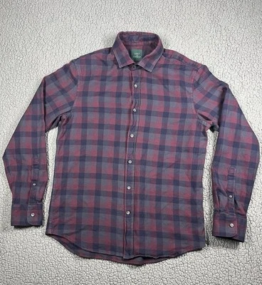 Kent and Curwen Shirt Mens Medium Plaid Button Up Soft Flannel Long Sleeve - Image 1 of 4