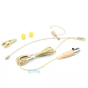 YPA ME2-C4S HEADSET EARSET MIC FOR SHURE Wireless Microphones Single-Ear - Picture 1 of 7