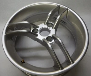 OEM NEW TAKE OFF 2010 11 12 CAN AM SPYDER RS ROADSTER FRONT WHEEL RIM 14x5 I1-5 - Picture 1 of 10