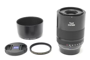 【MINT】Carl Zeiss Touit 50mm f/2.8 Macro Planar X Mount Lens From JAPAN - Picture 1 of 12
