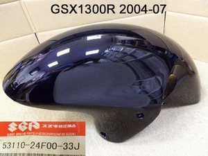 Suzuki GSX1300R Front Fender 2004-07 NOS GSX Hayabusa Mud Guard 53110-24F00-33J - Picture 1 of 10