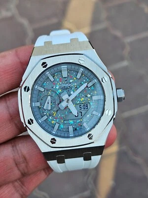 Dial Gshock personalizado Mod GA-2100 | Correa Blancanieves | Galaxy Spark Limited Foto 1 de 4