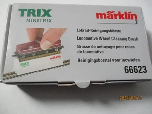 Cepillo de limpieza de ruedas de locomotora Trix # 66623 escala N y Z - Imagen 1 de 5
