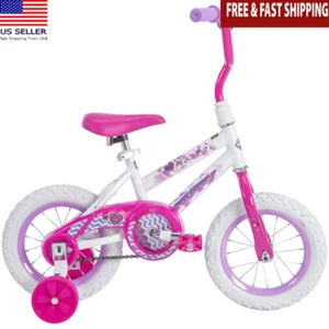 New Kids 12 Inch Bike Easy Assembly Steel Frame Coaster Brake Training Wheels - Picture 1 of 9