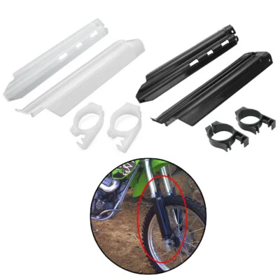 Guías de horquilla delanteras protectores de horquilla cubierta protectora para Kawasaki KDX250 KDX200 KLX300R Foto 1 de 4