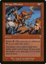 X4 Savage Offensive Invasion LP/NM MTG Magic DNA GAMES