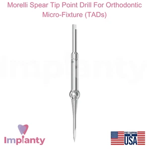 Taladro dental Morelli punta de lanza para microfijación de ortodoncia (TAD) 60 mm - Imagen 1 de 3
